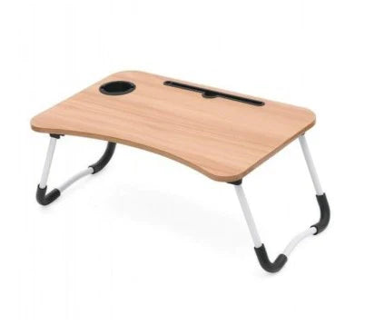 Sklopivi stol za laptop ili tablet, s nosačem, bež