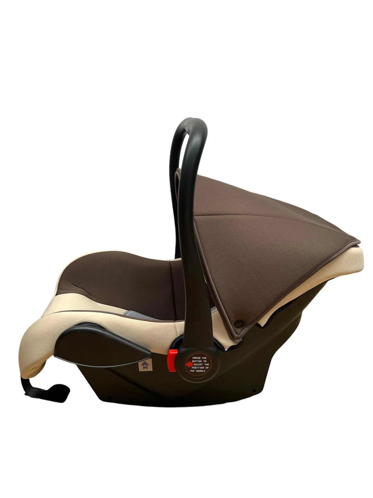 Školjkasta autosjedalica za bebe, podesiva ručka, 26 cm, CM01