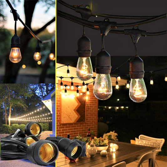 Svjetleći vijenac 10 metara sa 10 LED žarulja, na spajanje