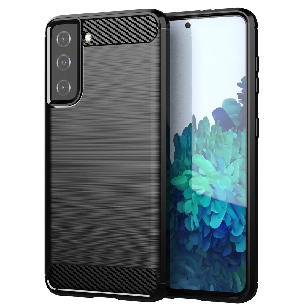 Fleksibilna TPU Carbon maska za Samsung S21 FE