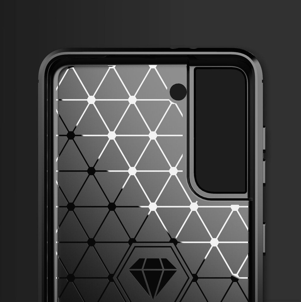 Fleksibilna TPU Carbon maska za Samsung S21 FE