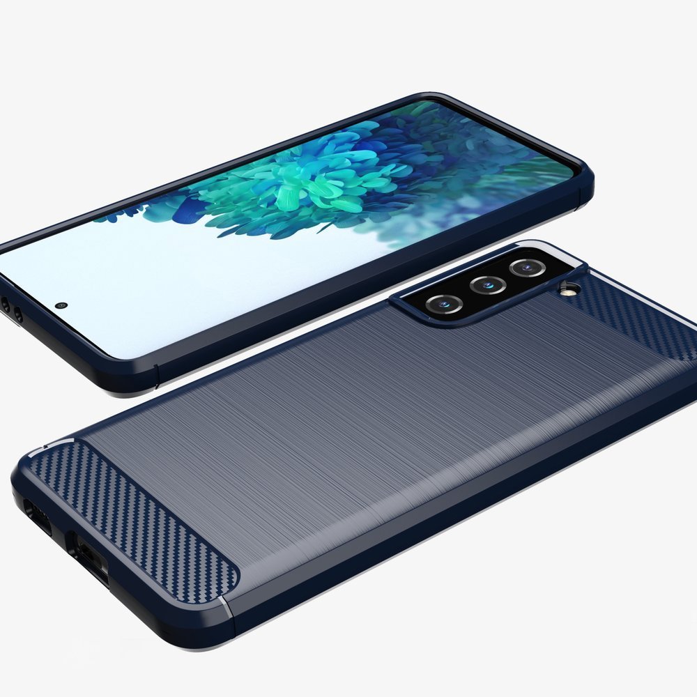 Fleksibilna TPU Carbon maska za Samsung S21 FE