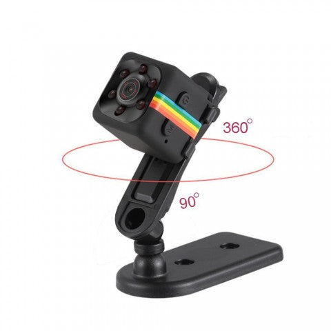 Full HD mini kamera, SQ11 MINI DV, sa video i foto funkcijom, crna