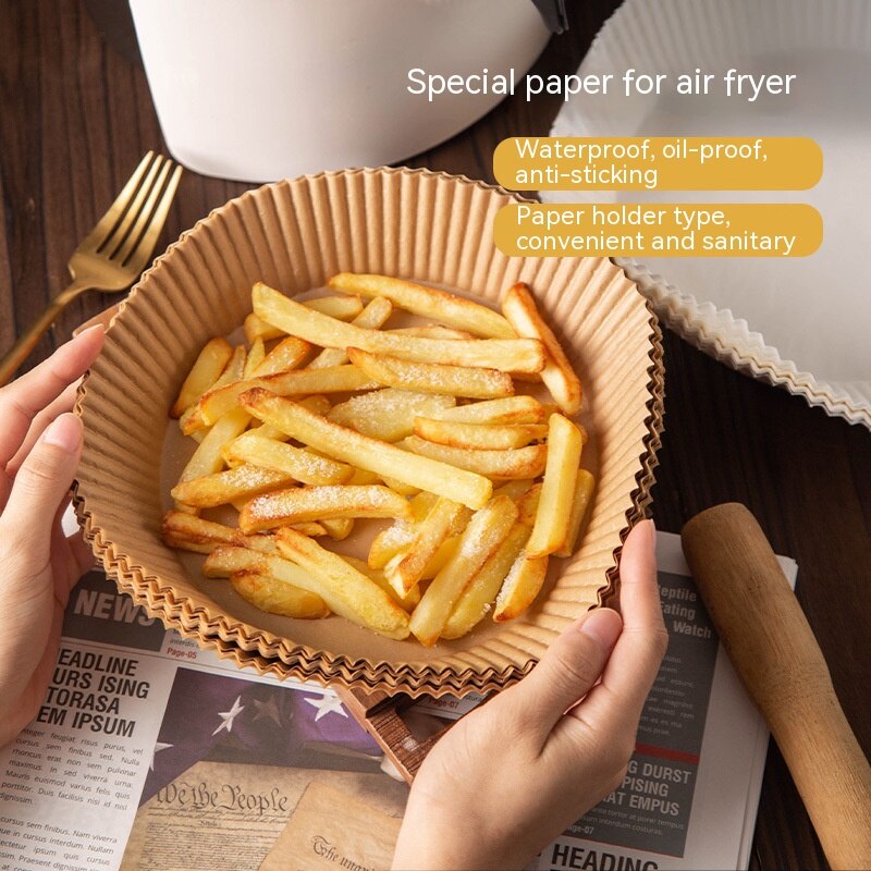Set papira za pečenje 50/100 za Air Fryer, za jednokratnu upotrebu
