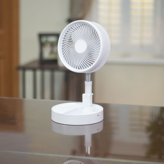 Prijenosni i teleskopski ventilator s baterijom i USB punjenjem