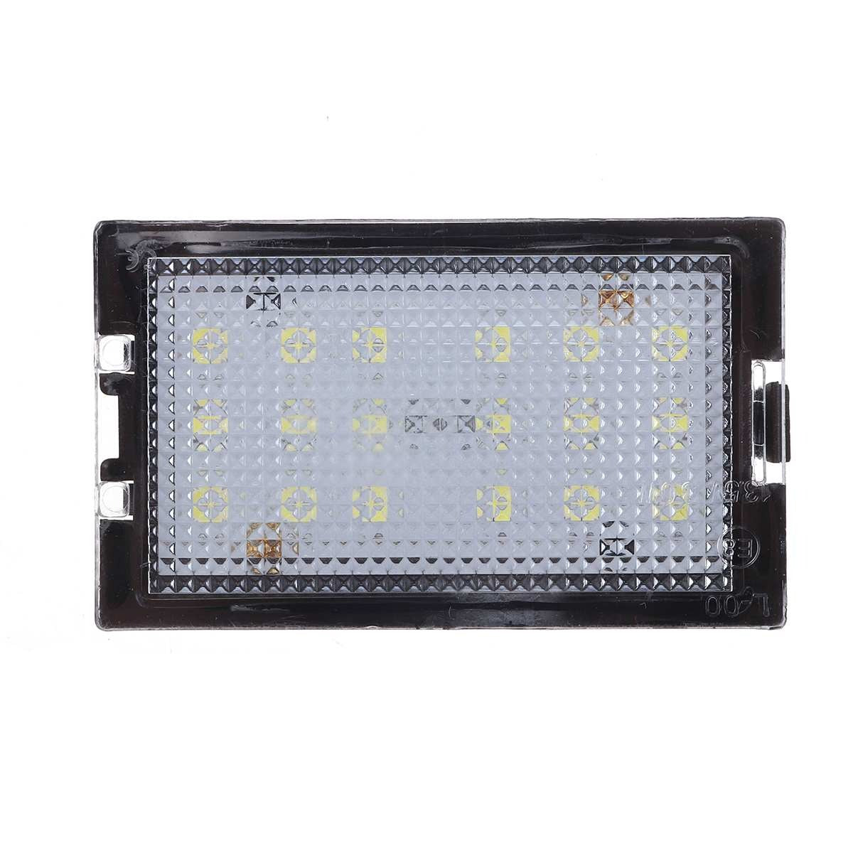 Set od 2 LED svjetla za brojeve posvećena Land Rover Discovery Series 3/4/Freelander 2/Sport