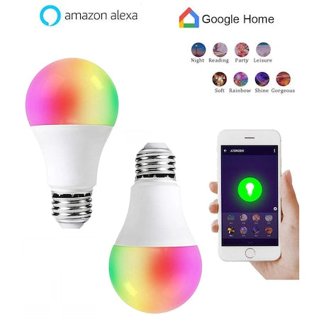 Smart WiFi LED žarulja, E27, 10W, 800 lm, RGB+CCT podesivo svjetlo