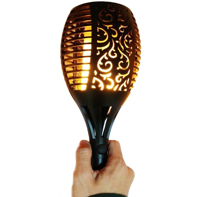 LED LAMPA SA SOLARNIM PANELOM, PLAMENOM, ORIJENTALNI DIZAJN