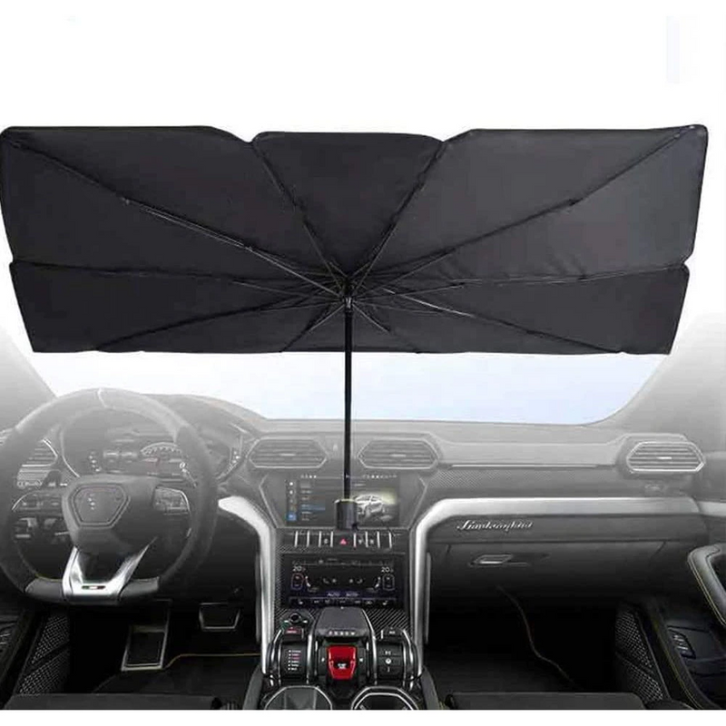 AUTO KIŠOBRAN, UV OTPORAN, UNIVERZALAN, CRNI