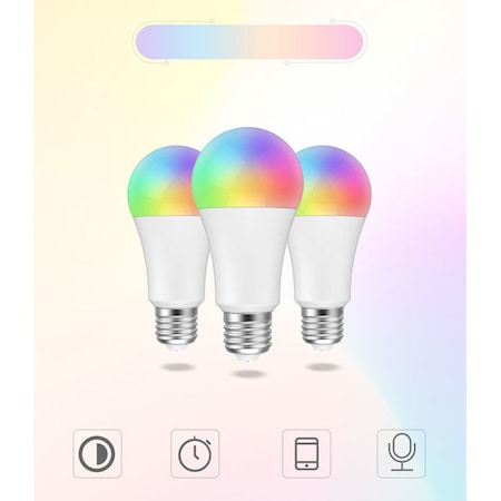 Smart WiFi LED žarulja, E27, 10W, 800 lm, RGB+CCT podesivo svjetlo