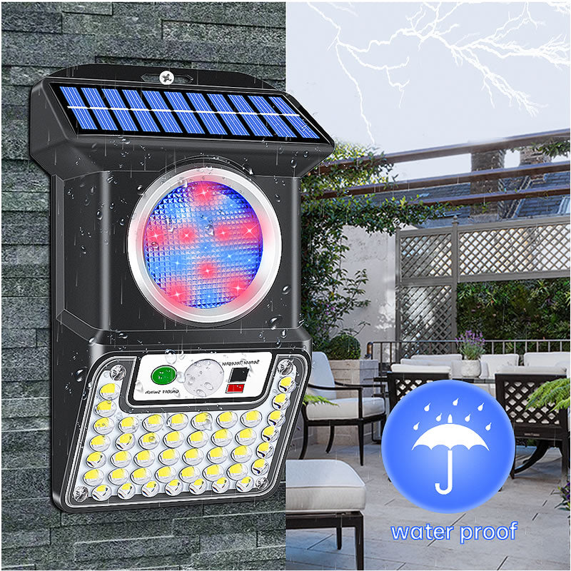 LED solarna svjetiljka sa senzorom pokreta, 59 LED, 4 moda, CL-S59, IP65