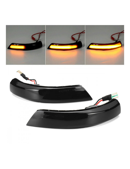 Set od 2 LED svjetiljke za signaliziranje dinamičkog ogledala kompatibilne s Ford Focus Mk2/2 C-Max/C-Max