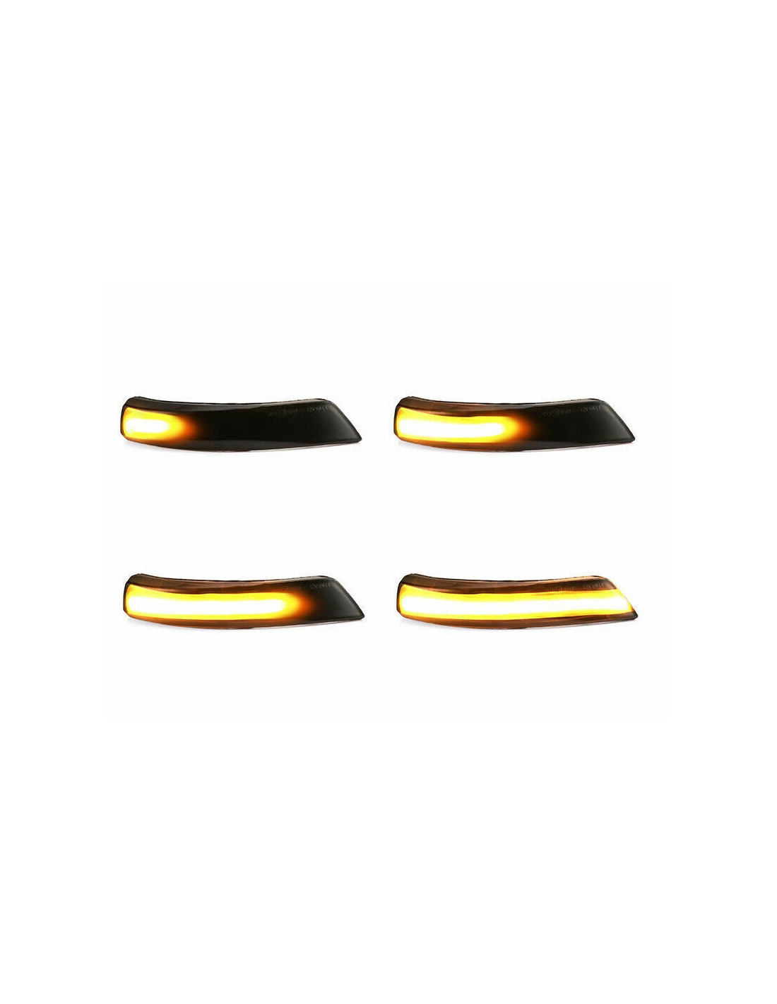 Set od 2 LED svjetiljke za signaliziranje dinamičkog ogledala kompatibilne s Ford Focus Mk2/2 C-Max/C-Max