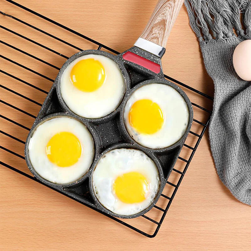 Neprianjajuća tava s 4 odjeljka, materijal od aluminijske legure 32 cm