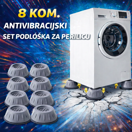 Set od 8 antivibracijskih podložaka – Protiv buke &amp; Protuklizni