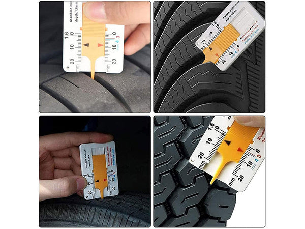 Tester indikator trošenja guma, mjerač dubine profila