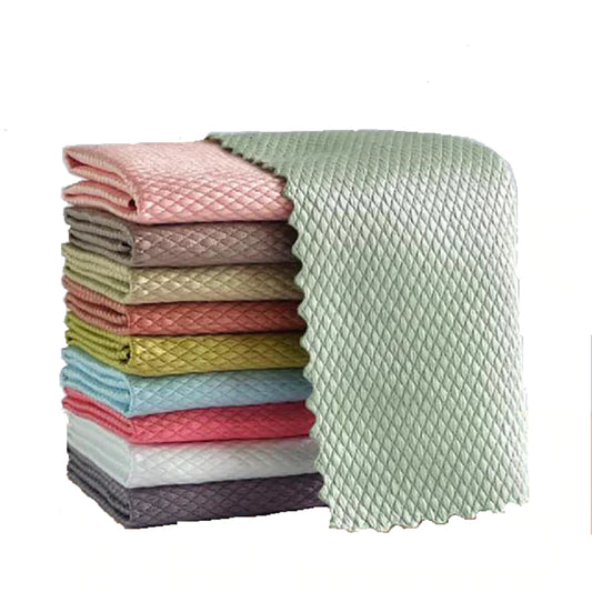 Set 10 Mikrofibra Krpe 30 x 30 cm
