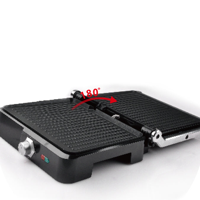 Električni Grill 1800W s Podesivom Temperaturom i Posudom za Masnoću