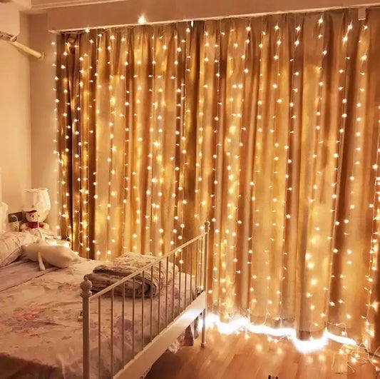 Zavjesa Božićnih Lampica, 200 LED, 10 Linija