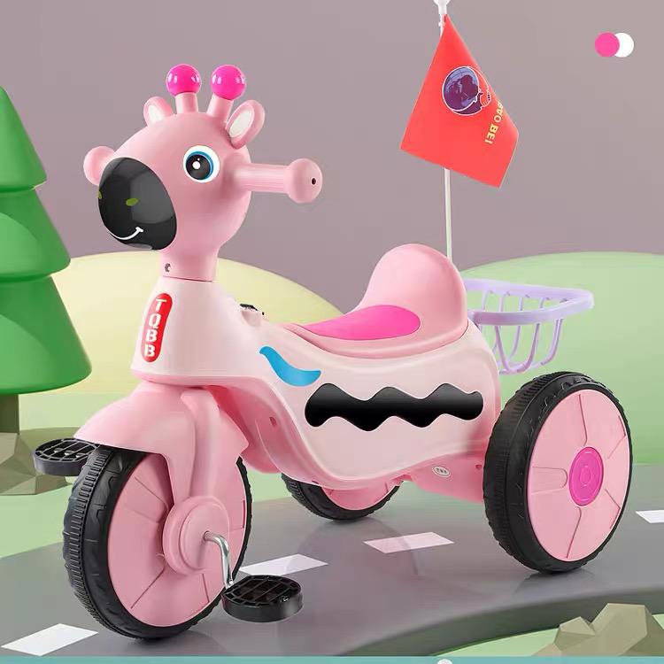 Električno Dječje Trokolo Ren s Glazbom i LED