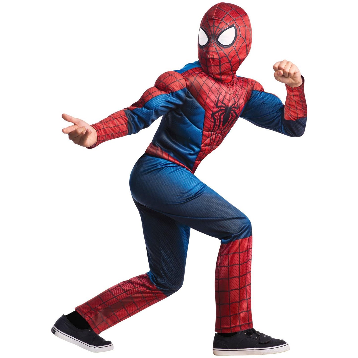 POSEBNA PONUDA: Kostim SpiderMan s mišićima, za djecu + Rukavica s lansatorom i 2 strelice