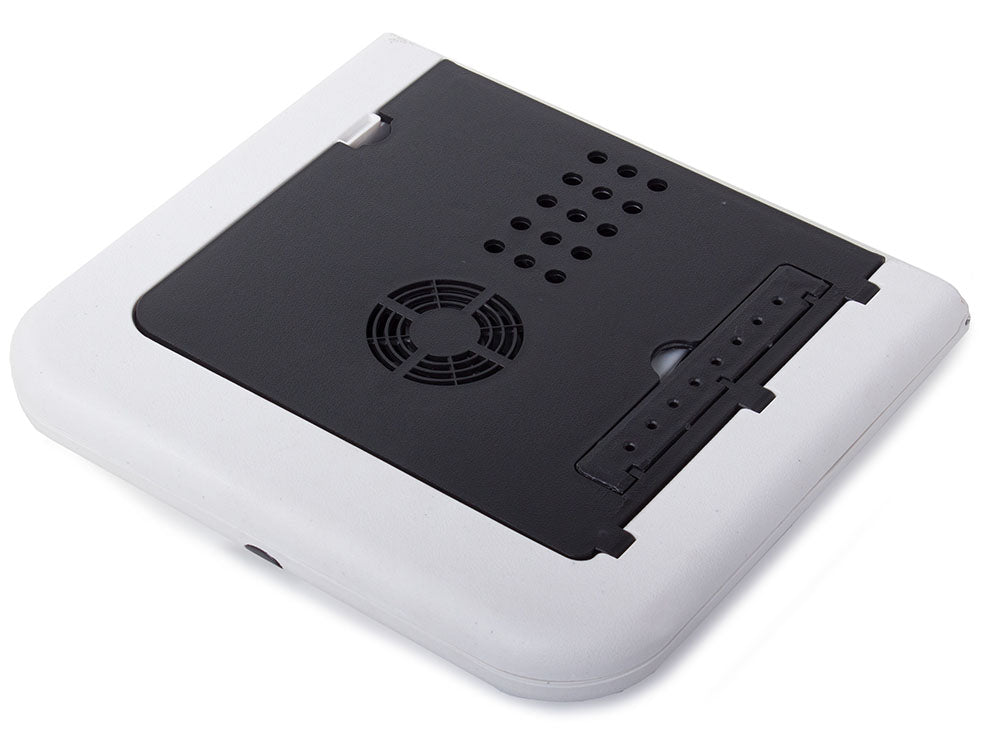Preklopni stol za prijenosno računalo E-TABLE s 2 USB ventilatora, mišjim jastučićem, držačem za šalicu i olovkom