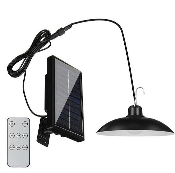 Viseća solarna svjetiljka s LED solarnim panelom, 90 Lm/W