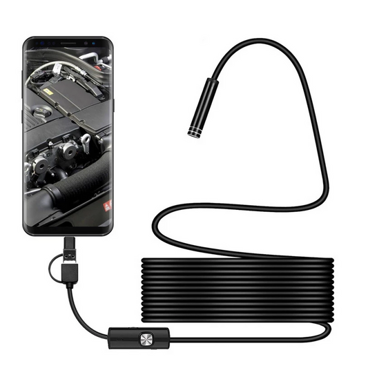 ANDROID ENDOSKOPSKA KAMERA, VODOOTPORNA, 5M ILI 10M