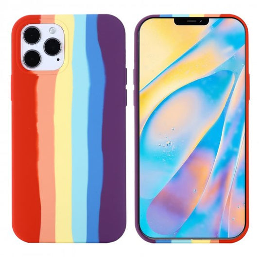 Silikonska maska 'Rainbow' u boji za iPhone
