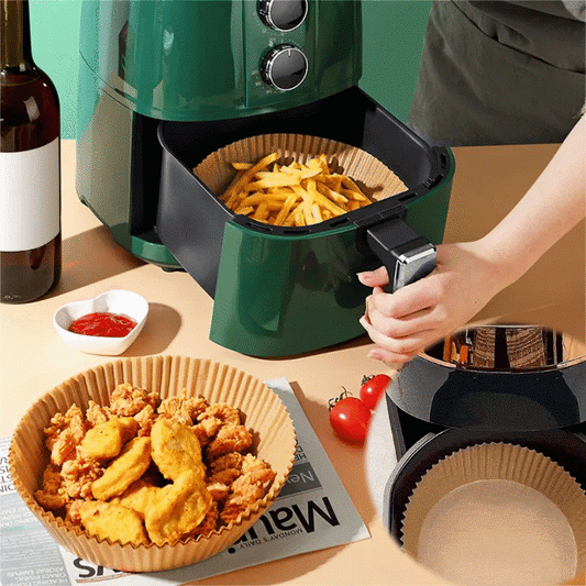 Set papira za pečenje 50/100 za Air Fryer, za jednokratnu upotrebu