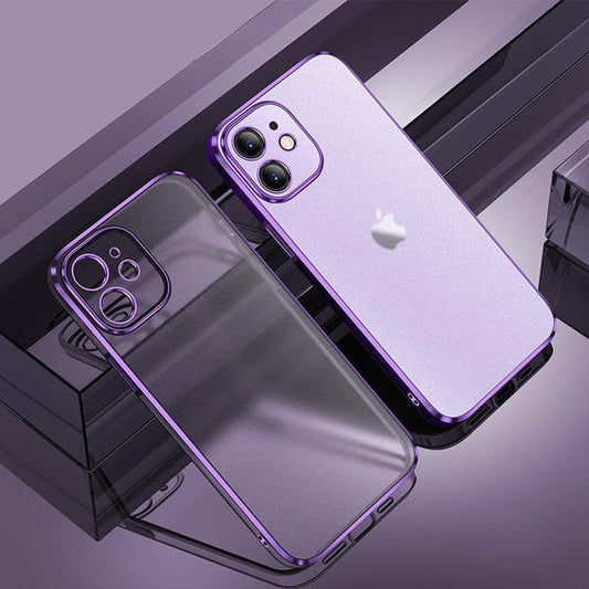 Silikonska TPU maska 'Electroplating' za iPhone